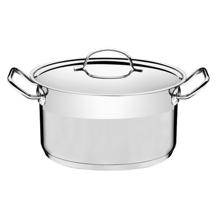 Cacerola Honda Tramontina Professional 20 Cm Acero Inox Inox