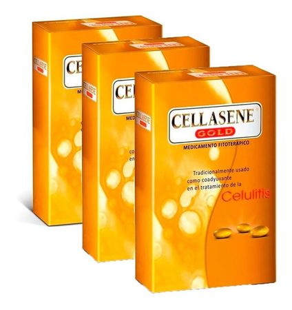 Cellasene Gold Tratamiento Anti Celulitis 90 Capsulas