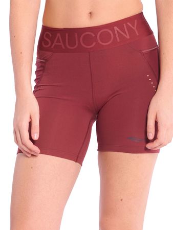 Calza Saucony Explorer Tr 5 Mujer Training Bordó