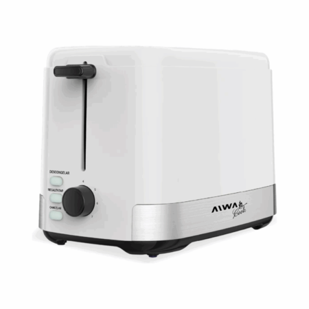 TOSTADORA ELECTRICA AIWA 800W BLANCA