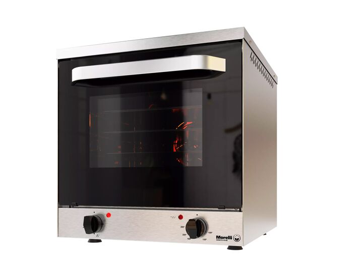Horno eléctrico a convección Morelli Dorato - Vista 3