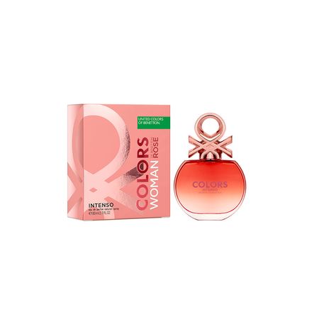 Benetton Colors Woman Rose Intenso EDP 80 Ml