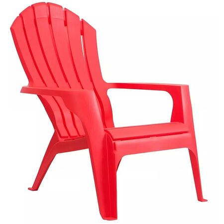 SILLÓN PLÁSTICO GARDEN LIFE MIAMI ROJO