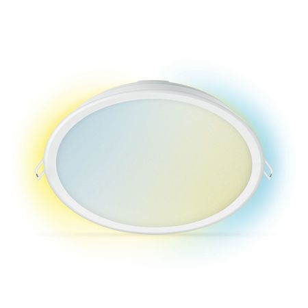 Spot De Embutir Led Wiz 24w Luz Calida Y Fria Wi-fi Plafon