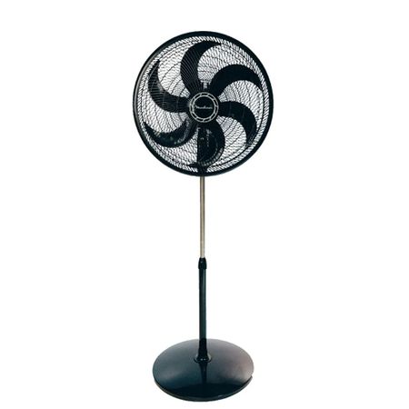 Ventilador De Pie Oscilante Moulinex 20" Parrilla Negra Ve4080b2