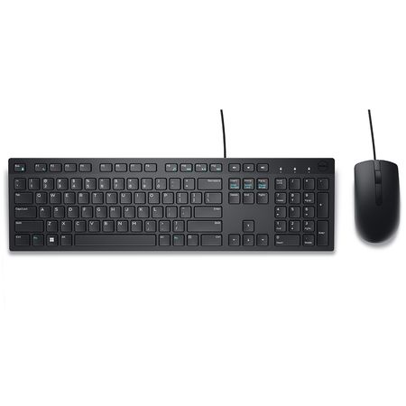 Teclado con Mouse Dell KM300C Latino Negro