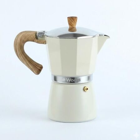 CAFETERA ITALIANA WAGGS CAFE05 BEIGE