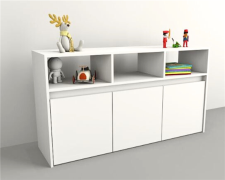 Juguetero Linea Home  3 Caj C/Ruedas 3038 Everest Tables