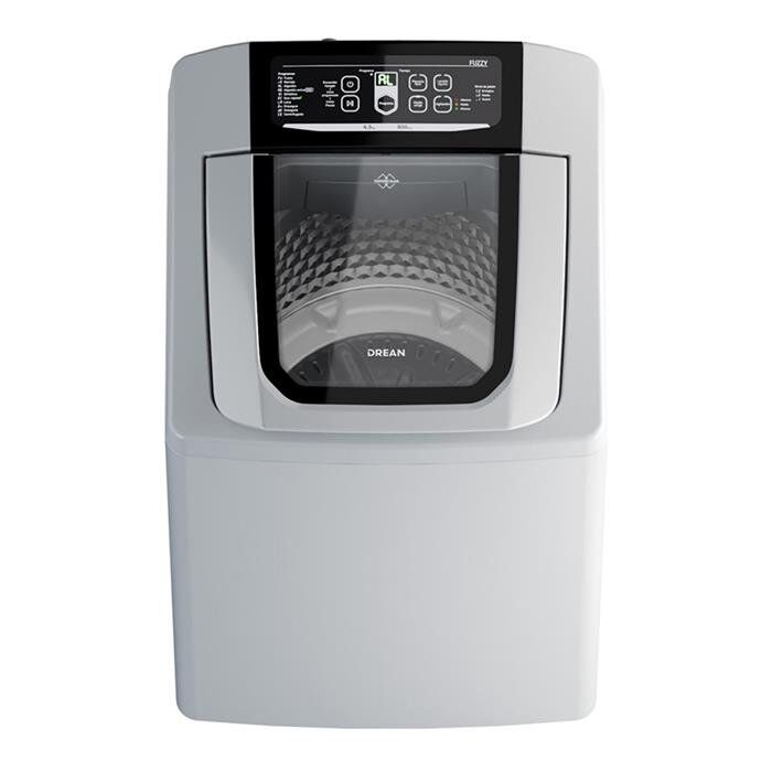 Lavarropas Automatico Drean Fuzzy 6.5kg 800rpm Carga Superior LSDR0680TB0 - Vista 2
