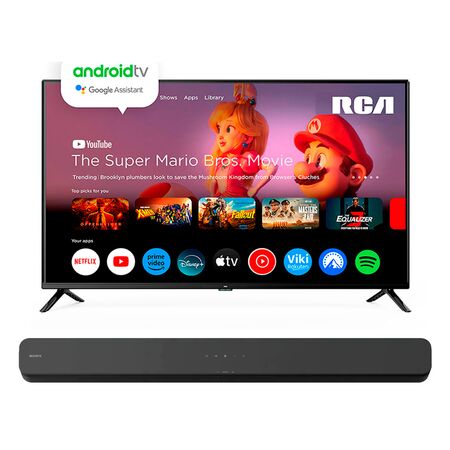 Smart TV 40" R40GL100 Full HD Google TV + Barra de Sonido HT-S100F Sony
