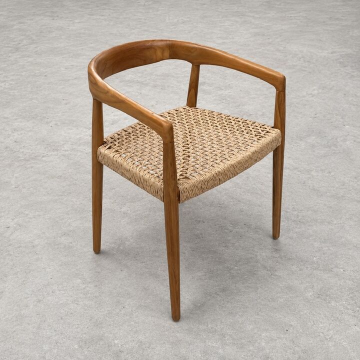 Sillón Bali Kraft Laqueado en Madera Teka Natural - Vista 7