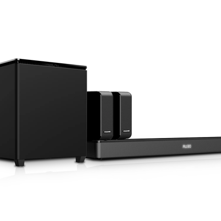 Barra De Sonido 5.1 Bluetooth Subwoofer Inalámbrico Moonki