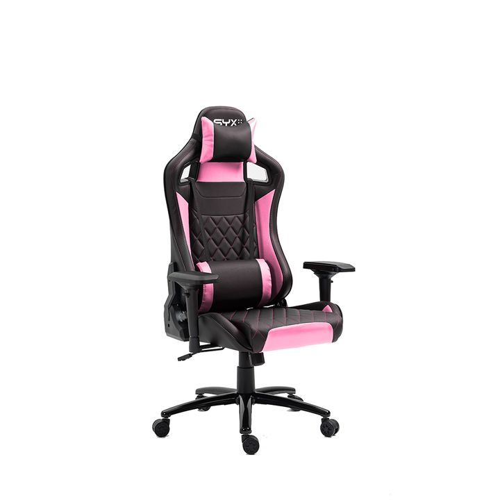 Silla Gamer SYX CH-451 Rosa - Vista 2