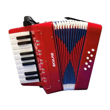 Skylab SKMED. Acordeón a piano mediano 8 bajos y 17 teclas