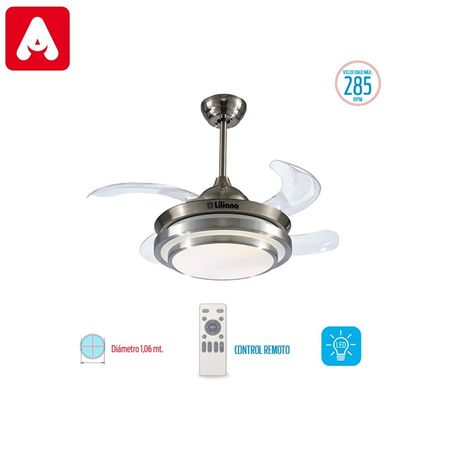 VENTILADOR DE TECHO LILIANA VTHA604 RETRACTIL - 4608471