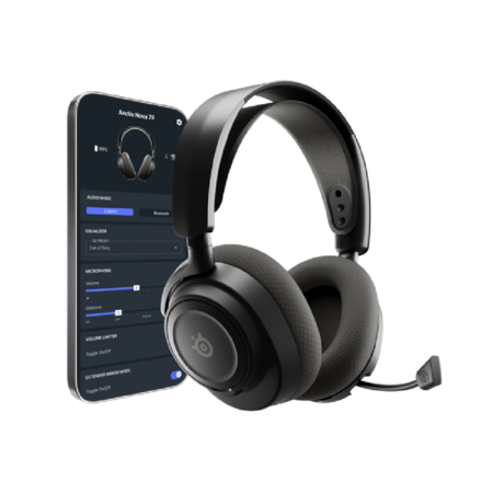 Auriculares Inalámbricos SteelSeries Arctis Nova 7P Gen 2 - Negro