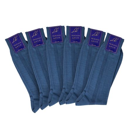 PACK X6 MEDIAS ITALIANAS CELESTE III