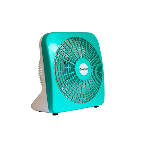 VENTILADOR INDELPLAS 12" DECO VERDE (IV D12 VERDE)