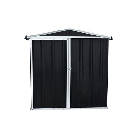 Armario Deposito  Galpon de jardin  Casi 2x2x2 Negro DON ACERO 