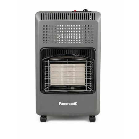 Estufa Garrafera Panoramic PAN-HEATGASBTL4000GB Negro/Gris