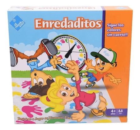 Juego De Mesa Enredaditos Tipo Twister El Duende Azul ( 6671)