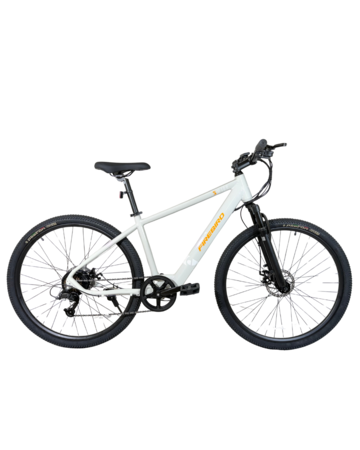 Bicicleta Electrica Fire Bird / Talle M Unico / Blanco / Cuadro de aluminio bateria integrada / Frenos a discos mecanicos / Autonomia 50km aprox / Rodado 29"