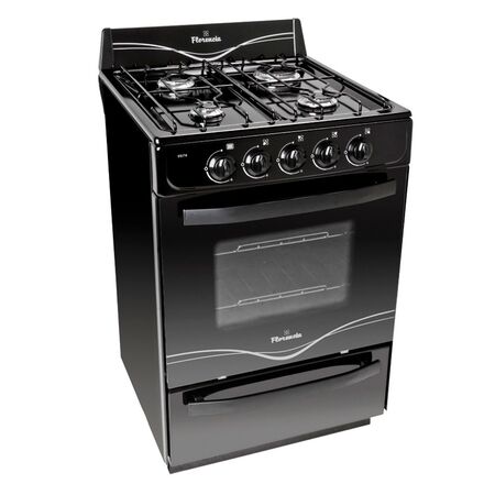 Cocina Mg Singer 5517F 4 Hornallas Negro