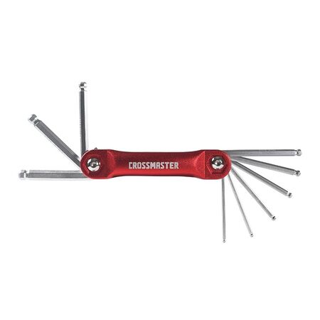 Juego de 9 Llaves Hexagonales 5|64" A 1|4" Crossmaster