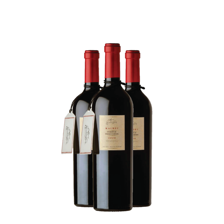 Vino Tinto Pequeñas Producciones Malbec Caja x 3 - Vista 1