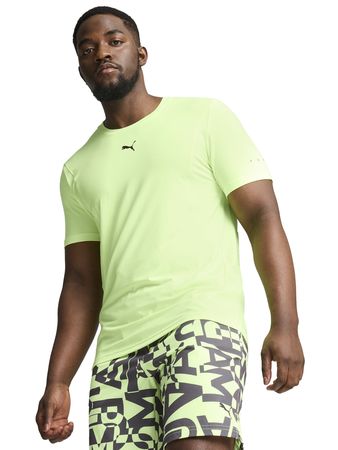 Remera Puma Cloudspun Soft Hombre Training Verde