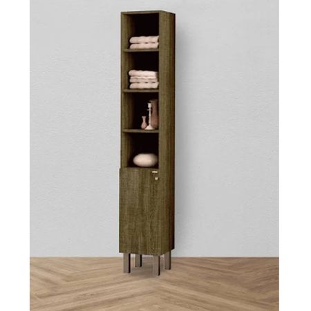 Módulo Alto 1 Puerta Fiplasto Wengue