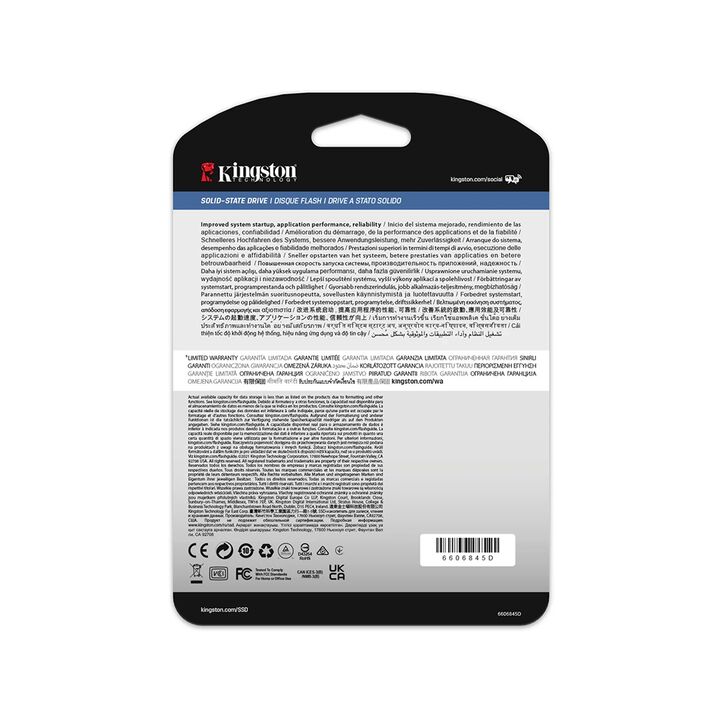 Disco Solido SSD480GB Kingston DC600 SATAIII 2.5 Para Server - Vista 3