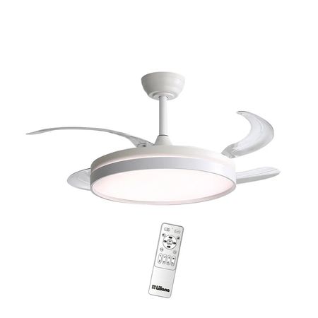 Ventilador de Techo Liliana retractil 106cm Blanco VVTHB603R