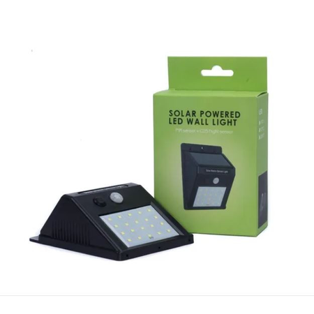 Reflector Luz Led Solar Sensor de Movimiento