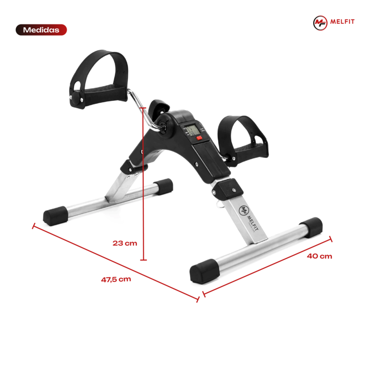 Pedalera Melfit Para Rehabilitacion Mini Bicicleta Fija Px2000 - Vista 5