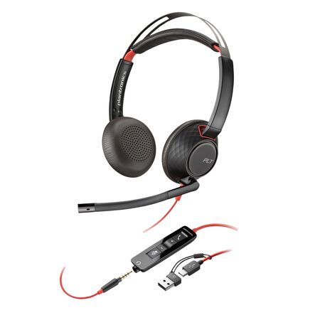 Auriculares Headset Poly Blackwire 5220 8X231AA