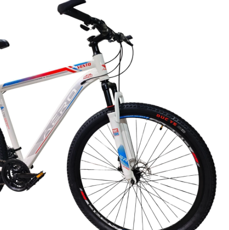 BICICLETA AERO BIKE – MODELO VENTORODADO 29 21 VELOCIDADES DISEÑO ITALIANO (BLANCO- ROJO) - Vista 2