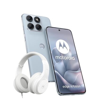 Combo Moto Edge 70 Fusion 12+256GB Country Air + Auriculares Moto Vincha