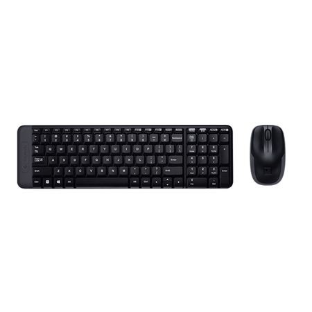 Teclado y Mouse Inalámbrico Logitech MK220