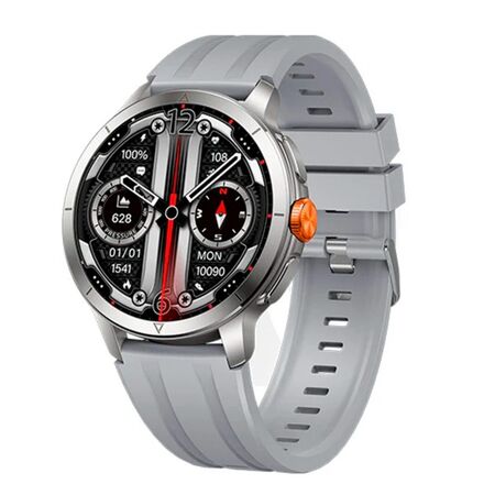 Smartwatch Udfine Power 2 1.6" Amoled IA Bluetooth Plateado