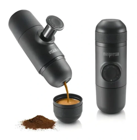 Cafetera Portatil Wacaco Minipresso Gr Cafe Molido Flores