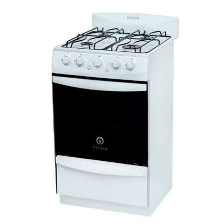 Cocina Escorial Palace Cristal Lxs2 Gas Envasado 4 Hornallas