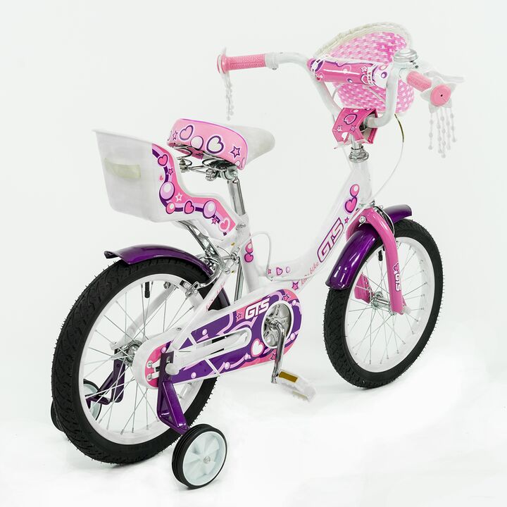 Bicicleta GTS R16 de paseo Blanca - Vista 3
