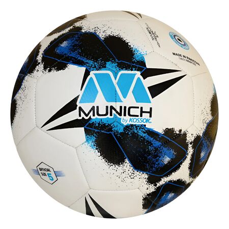 Pelota Flash Munich Futbol 11 Camara Butilo Training Azul 5