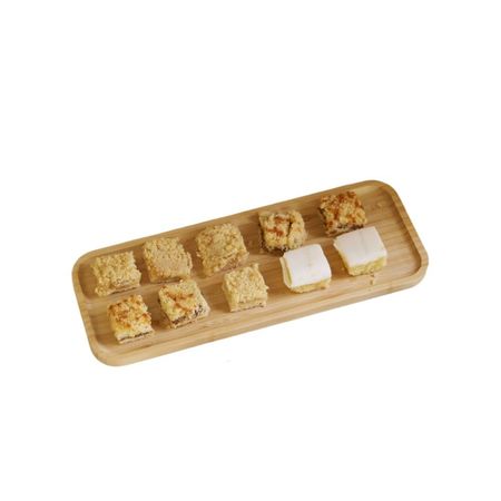 Bandeja Fuente Organizador Bambu 40x15x1.5 cm