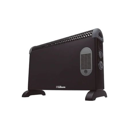 Calefactor Electrico Convector Liliana Duowarm Fan Cfm19 Negro