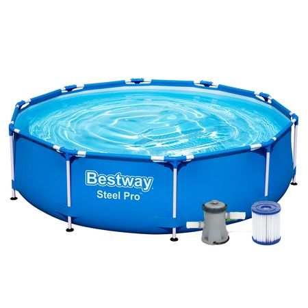 Pileta Bestway Estructural Redonda 4678L + Bomba