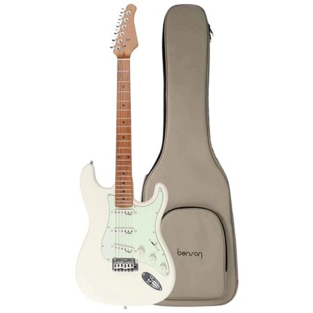 Benson HD 901 OWT MGPG. Guitarra eléctrica tipo Strat SSS. Clásico versátil y definido