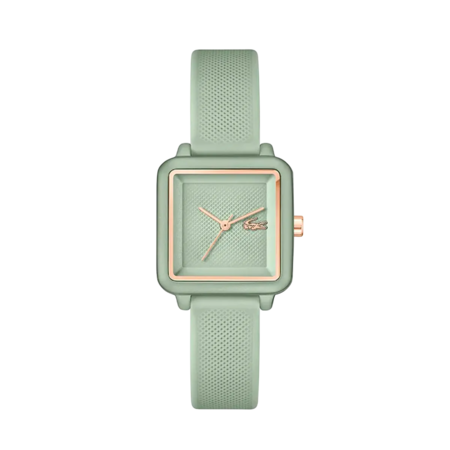 RELOJ ANALÓGICO LACOSTE - CORREA SILICONA VERDE (RLAC0035)