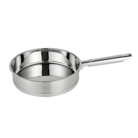 Bateria Cocina 7 Piezas Acero Inoxidable Triple Fondo Tapa Vidrio